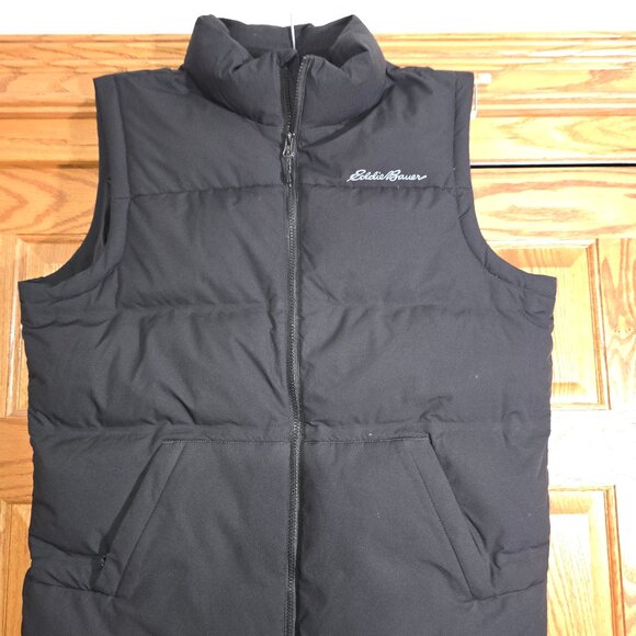 EUC Eddie Bauer Glacier Peak Down Vest Large - Picture 1 of 2